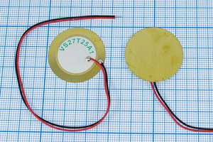 Пьезоблок 27x0.26мм тип D 2.5кГц 2L150 VS-27T-25A1L150 VOISE