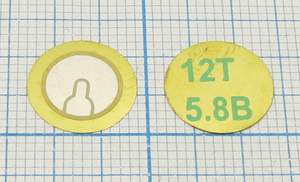 Пьезоблок 12x0.12мм тип E 5.8кГц 3C FT-12T-5.8B1 KEPO