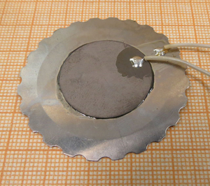 Пьезоблок 46x0.35мм 3.1кГц 2L110 пб РПИ-002 25x0.2(РПИ-002) никелирован