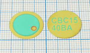 Пьезоблок 15x0.23мм тип D 4.0кГц 2C CBC1540BA (CBC) DAE YOUNG