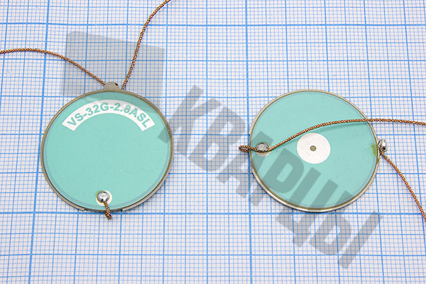 Пьезоблок 32x0.6мм тип N 2.8кГц 2L150 VS-32G-28ASLG защита