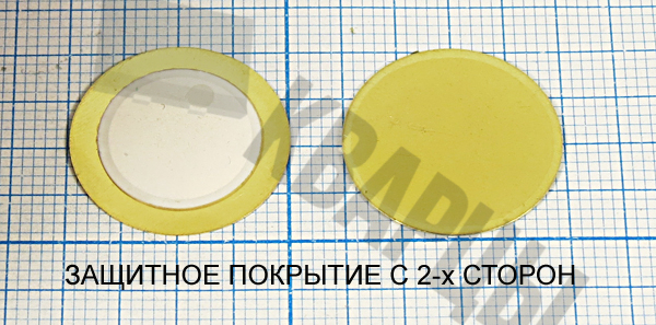 Пьезоблок 20x0.44мм тип D 6.0кГц 2C MFT-20T-6.0A1 white KEPO