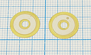 Пьезоблок 12xd2.8x0.16мм тип O2 5.8кГц 3C AW3E12T-58E2A диск