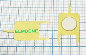 Пьезоблок 14x12m28x0.40мм тип P 16.5кГц 2C AW1E16.5T-165E AUDIOWE