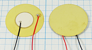 Пьезоблок 30.0x0.44мм тип D 3.1кГц 2L90 AW1E30T-31EDL7Z AUDIOWEL