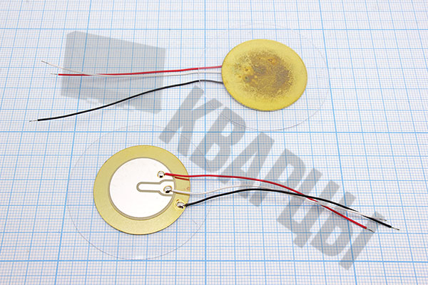Пьезоблок 53x0.98мм тип E 3.1кГц 3L80 FT-35T-3.1BL80M KEPO