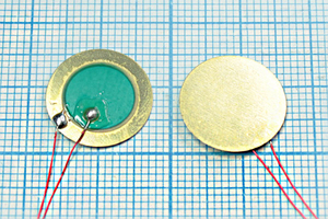 Пьезоблок 15x0.23мм тип D 6.7кГц 2L100 VS-15T-67AL100G(G) VOISE