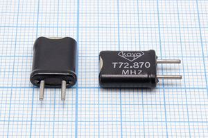 Кварцевый резонатор 72,87 МГц - 72870 HC50U +SL[12140кГц] (KOYO 72.870M)