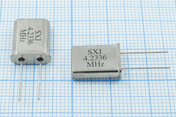 Кварцевый резонатор 4,2336 МГц - 4233,6 HC49U 30 30 30/-20~70C 49U 1Г