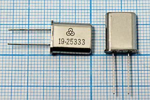 Кварцевый резонатор 19,2533 МГц - 19253,3 HC49U 30 20 30/-10~60C HC49U[MEC] 1Г