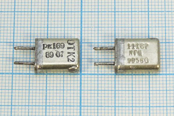 Кварцевый резонатор 11,187 МГц - 11187 HC25U 30 40/-40~70C РК169МА-8ВТ 1Г
