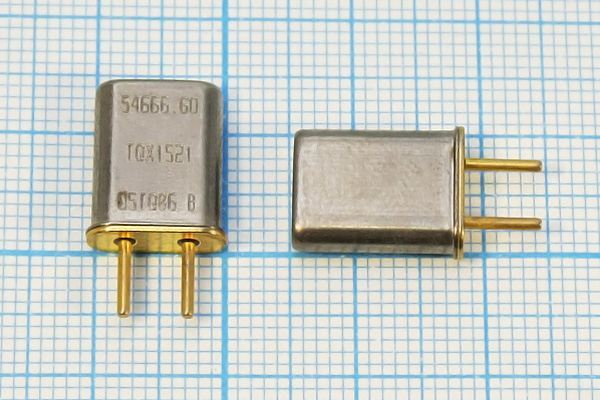 Кварцевый резонатор 54,6666 МГц - 54666,6 HC50U (54666.60 TQX1521)