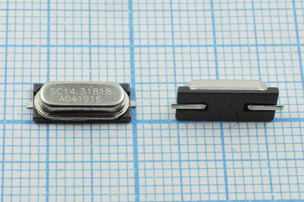 Кварцевый резонатор 14,31818 МГц - 14318,18 SMD49S3 16 50 50/-10~60C SX-3 1Г