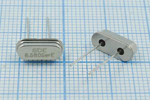 Кварцевый резонатор 6,58 МГц - 6580 HC49S3 S 10 30/-40~85C 49S[SDE] 1Г SDE