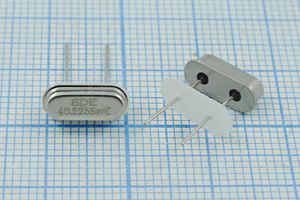 Кварцевый резонатор 40,225 МГц - 40225 HC49S3 S 10 30/-40~85C 49S[SDE] 1Г +IS