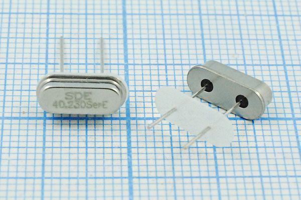 Кварцевый резонатор 40,23 МГц - 40230 HC49S3 S 10 30/-40~85C 49S[SDE] 1Г +IS