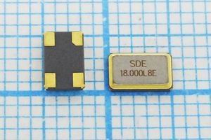 Кварцевый резонатор 18 МГц - 18000 SMD05032C4 8 10 30/-40~85C SMD5032(4P) 1 Кварцевый резонатор 18 МГц - 18000 SMD05032C4 8 10 30/-40~85C SMD5032(4P) 1