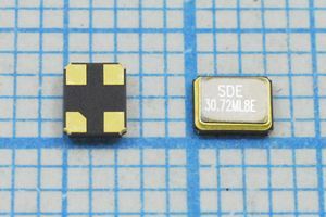 Кварцевый резонатор 30,72 МГц - 30720 SMD03225C4 8 10 15/-40~85C SMD3225 1Г Кварцевый резонатор 30,72 МГц - 30720 SMD03225C4 8 10 15/-40~85C SMD3225 1Г