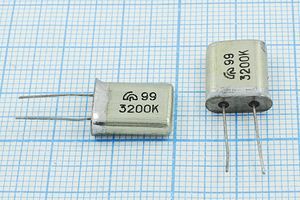 Кварцевый резонатор 3,2 МГц - 3200 HC18U S РК169МД 1Г (3200К) Кварцевый резонатор 3,2 МГц - 3200 HC18U S РК169МД 1Г (3200К)