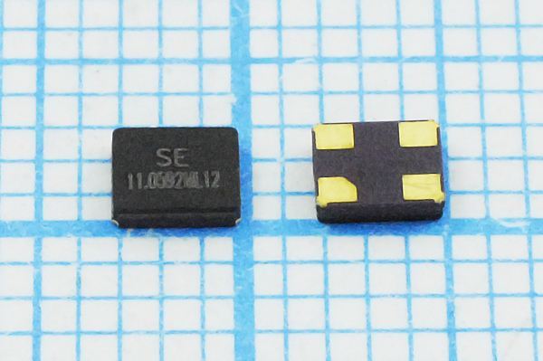 Кварцевый резонатор 11,0592 МГц - 11059,2 SMD03225C4 12 10 30/-40~85C SMG3225 1Г