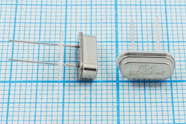 Кварцевый резонатор 21,049 МГц - 21049 HC49S3 S 10 30/-40~85C 49S[SDE] 1Г +IS