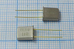 Кварцевый резонатор 70,8 МГц - 70800 UM1 S 3Г