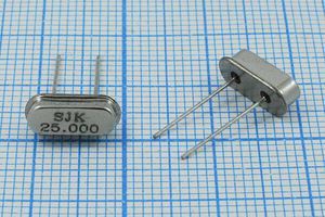 Кварцевый резонатор 25 МГц - 25000 HC49S3 20 30 SJK-6B 1Г (SJK25.000) Кварцевый резонатор 25 МГц - 25000 HC49S3 20 30 SJK-6B 1Г (SJK25.000)