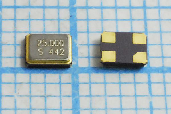 Кварцевый резонатор 25 МГц - 25000 SMD03225C4 8 30 30/-20~70C SX-32 1Г