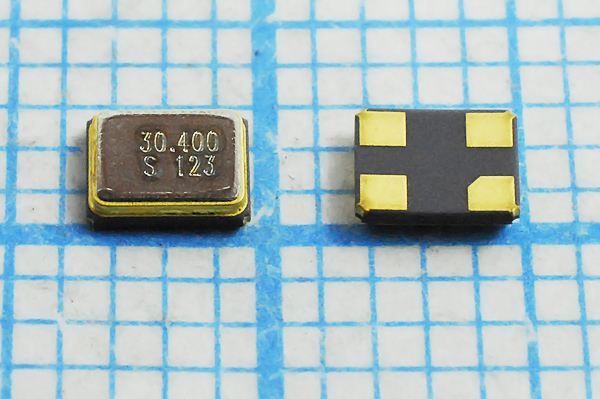 Кварцевый резонатор 30,4 МГц - 30400 SMD03225C4 15 30 30/-20~70C SX-32 1Г