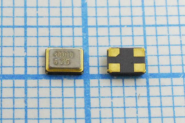 Кварцевый резонатор 40 МГц - 40000 SMD03225C4 15 30 30/-20~70C SX-32 1Г