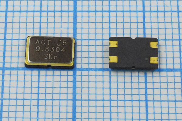 Кварцевый резонатор 9,8304 МГц - 9830,4 SMD07050C4 20 20 30/-20~70C SX-7 1Г
