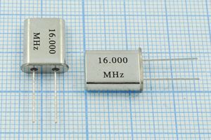 Кварцевый резонатор 16 МГц - 16000 HC49U S 30 1Г (16,000MHz) Кварцевый резонатор 16 МГц - 16000 HC49U S 30 1Г (16,000MHz)