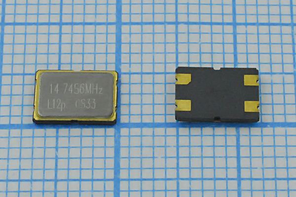Кварцевый резонатор 14,7456 МГц - 14745,6 SMD07050C4 12 10 30/-40~85C KC7 1Г