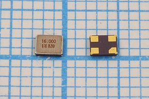 Кварцевый резонатор 16 МГц - 16000 SMD02520C4 16 10 30/-40~85C KC2 1Г (16.00 Кварцевый резонатор 16 МГц - 16000 SMD02520C4 16 10 30/-40~85C KC2 1Г (16.00