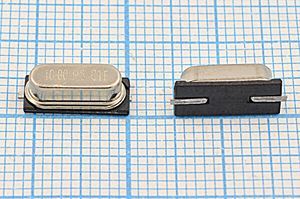 Кварцевый резонатор 10 МГц - 10000 SMD49S4 30 SMD49S 1Г (C1F) Кварцевый резонатор 10 МГц - 10000 SMD49S4 30 SMD49S 1Г (C1F)