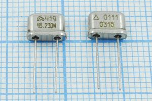 Кварцевый резонатор 45,23 МГц - 45230 UM4 S РК419МР 3Г (419 45.230М) Кварцевый резонатор 45,23 МГц - 45230 UM4 S РК419МР 3Г (419 45.230М)
