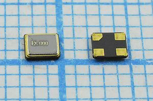Кварцевый резонатор 12 МГц - 12000 SMD02520C4 12 10 30/-40~85C S2520 1Г Кварцевый резонатор 12 МГц - 12000 SMD02520C4 12 10 30/-40~85C S2520 1Г