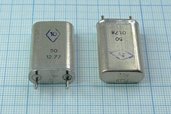 Кварцевый резонатор 0,224 МГц - 224 HC13U БА1 1Г высокие(19x30)
