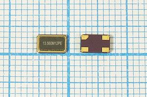 Кварцевый резонатор 13,56 МГц - 13560 SMD05032C4 12 10 30/-40~85C S5032 1Г Кварцевый резонатор 13,56 МГц - 13560 SMD05032C4 12 10 30/-40~85C S5032 1Г