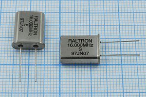 Кварцевый резонатор 16 МГц - 16000 HC49U S HC49U[RALTRON] 1Г