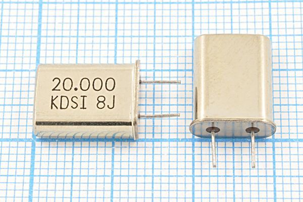 Кварцевый резонатор 20 МГц - 20000 HC49U 18 20 HC-49U[KDS] 1Г 5мм (KDSI 20.0