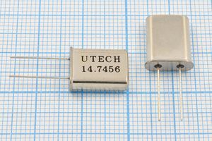 Кварцевый резонатор 14,7456 МГц - 14745,6 HC49U 12,5 30 HC-49U[UTECH] 1Г (UTECH)