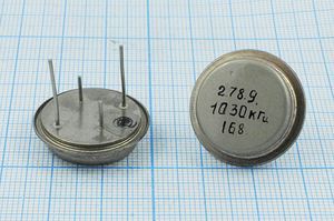 Кварцевый резонатор 1,03 МГц - 1030 ТБ /-50~85C 1Г