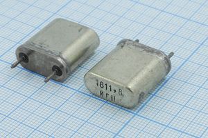 Кварцевый резонатор 1,6118 МГц - 1611,8 HC6U БА 1Г Кварцевый резонатор 1,6118 МГц - 1611,8 HC6U БА 1Г