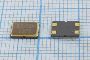 Кварцевый резонатор 9,216 МГц - 9216 SMD07050C4 12 10 30/-40~85C S7050 1Г Кварцевый резонатор 9,216 МГц - 9216 SMD07050C4 12 10 30/-40~85C S7050 1Г