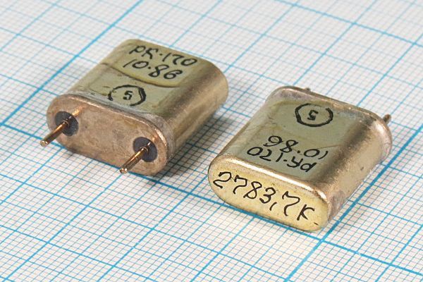 Кварцевый резонатор 2,7837 МГц - 2783,7 HC6U РК170БА 1Г