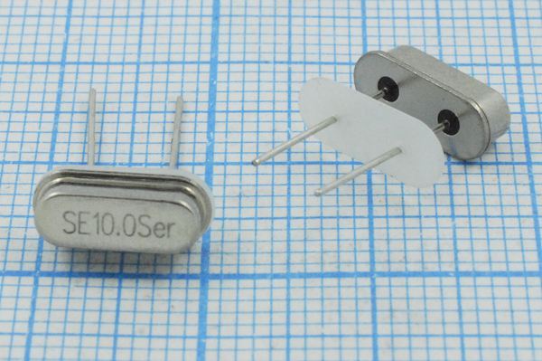 Кварцевый резонатор 10 МГц - 10000 HC49S3 S 20 30/-40~85C 49S[SDE] 1Г +IS