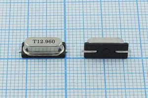 Кварцевый резонатор 12,96 МГц - 12960 SMD49S4 18 30 50/0~60C SMH4,2 1Г (T)