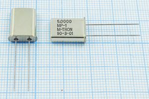 Кварцевый резонатор 5 МГц - 5000 HC49U 18 MP-1 1Г (M-TRON) Кварцевый резонатор 5 МГц - 5000 HC49U 18 MP-1 1Г (M-TRON)