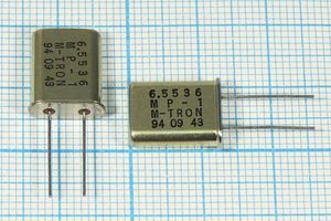 Кварцевый резонатор 6,5536 МГц - 6553,6 HC49U 18 MP-1 1Г (M-TRON) Кварцевый резонатор 6,5536 МГц - 6553,6 HC49U 18 MP-1 1Г (M-TRON)